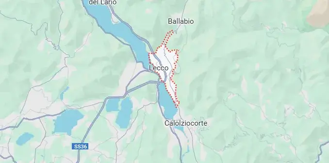 Mappa di Lecco