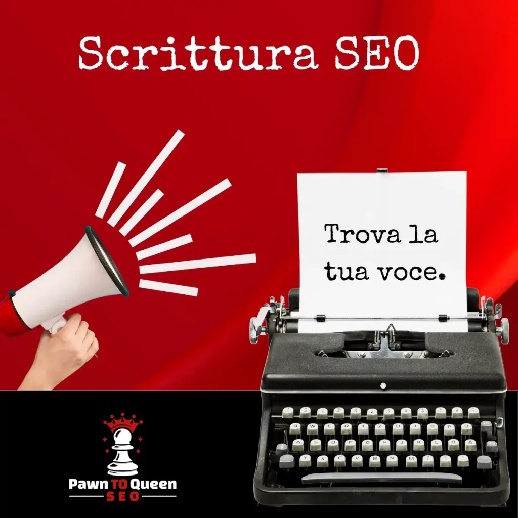 Trova la tua voce con la scrittura SEO